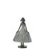 Statuette Fille en Résine Ciel 38cm Gris-2