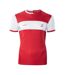 T-shirt Alumini Poland Homme Rouge Blanc Vif Huari-1