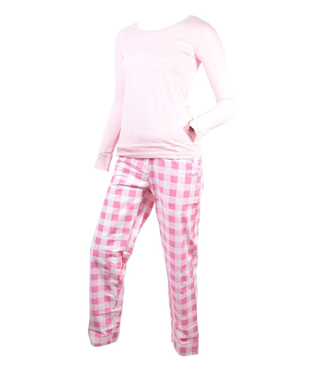 Pyjama Femme USHUAIA USHR007 ROSE-2