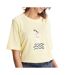 T-shirt Jaune Femme TBS Emely - L