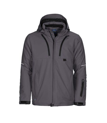 Mens Functional Padded Jacket Grey Projob