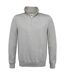 Sweat-shirt col zippé - homme - WUI22 - gris