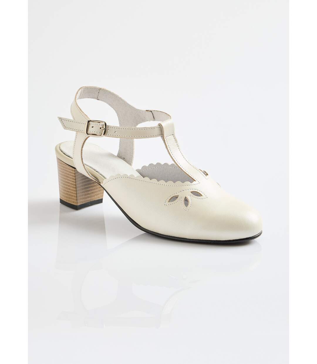 Sandales salomé cuir talon haut largeur confort-1
