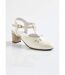Sandales salomé cuir talon haut largeur confort-1