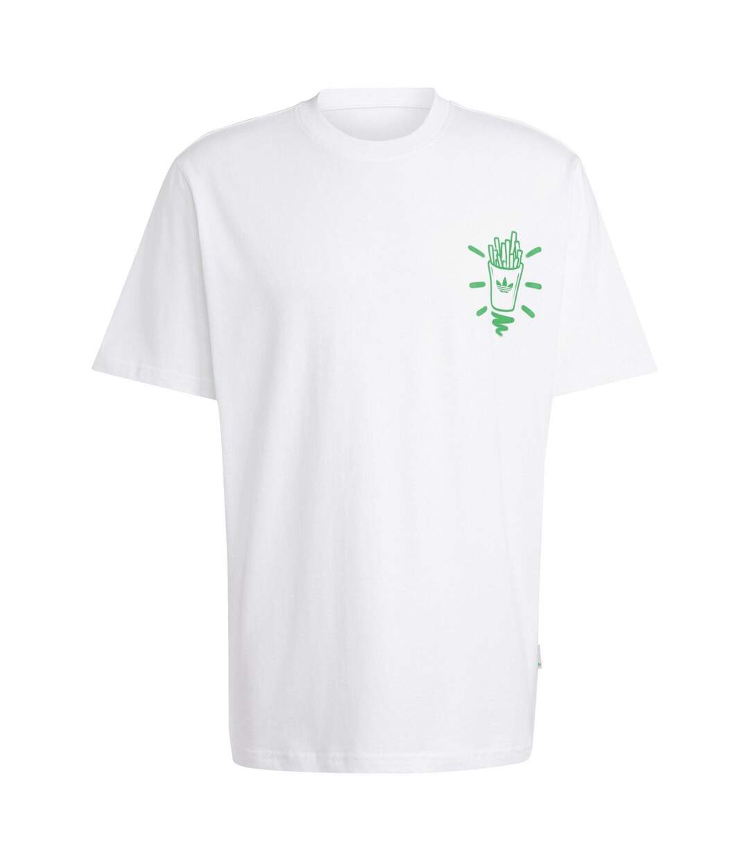 T-shirt Motif/style Rue Q12 Homme Blanc Adidas-2
