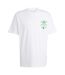 T-shirt Motif/style Rue Q12 Homme Blanc Adidas-2
