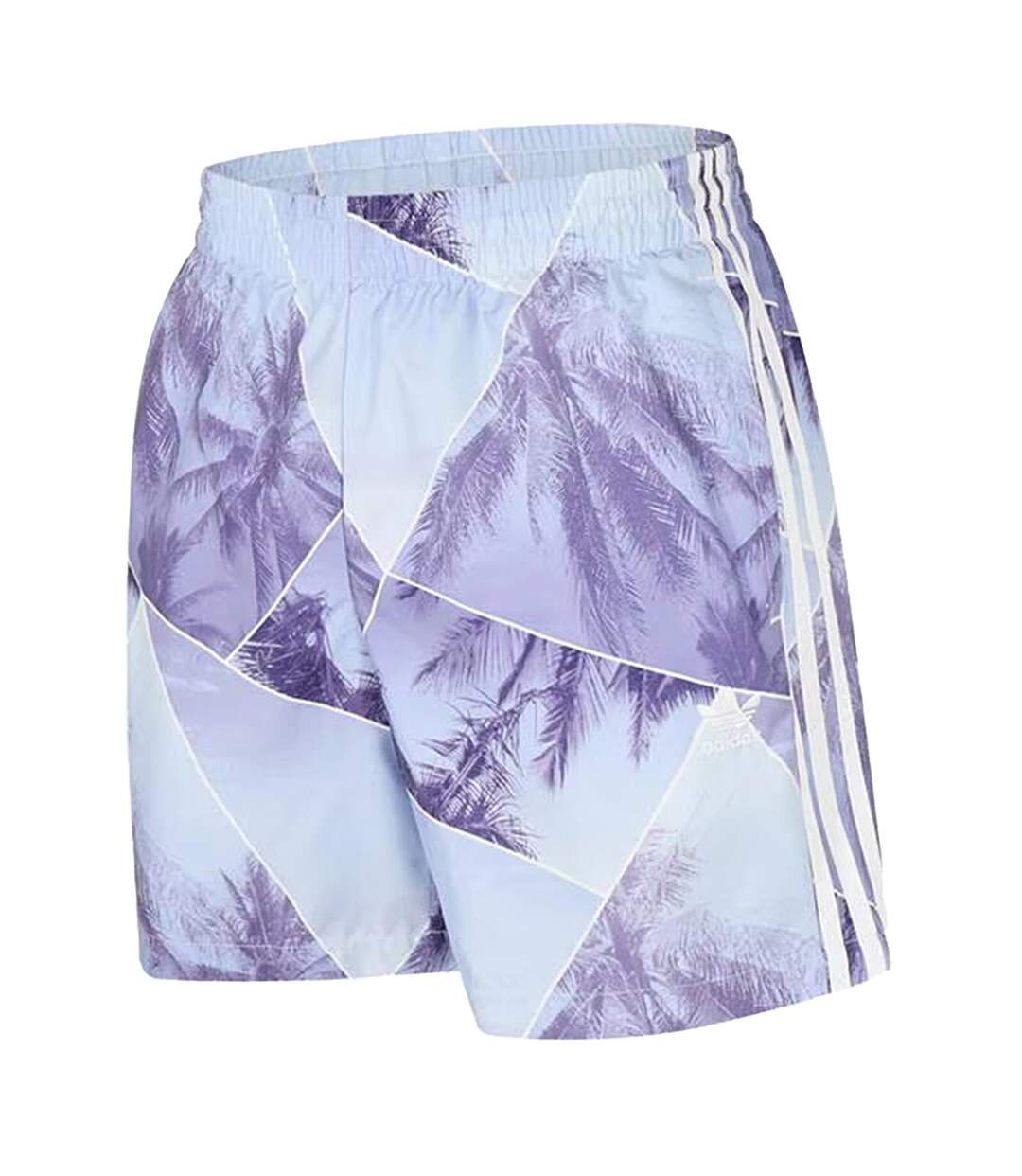 Short De Bain Motif/style Imprimé Palmier Originals Homme Violet Adidas-3