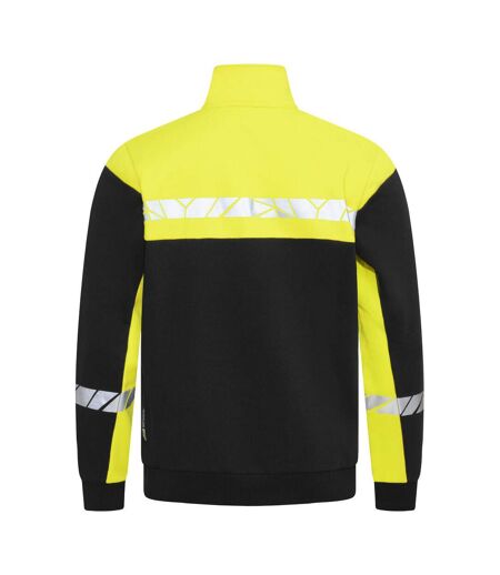 Sweat Progression Homme Noir Jaune Projob