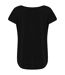 Tombo T-shirt à encolure dégagée pour femmes/femmes (Noir) - UTPC4413-3