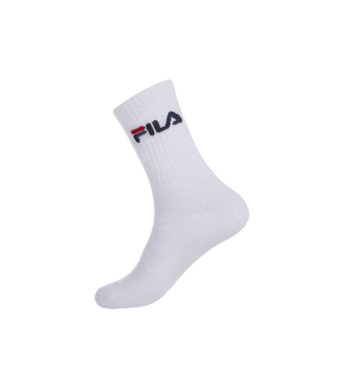 Lot De 6 Paires De Tennis Fila Blanc 43/46