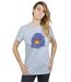 Disney - T-shirt ALADDIN CAVE OF WONDERS DISTRESSED - Femme (Gris chiné) - UTBI17288-2