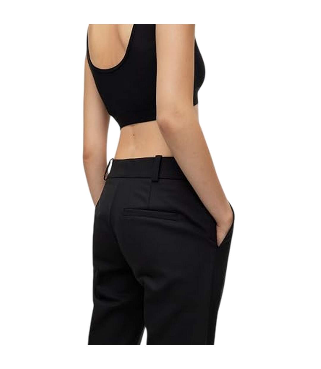 Pantalon Hetana Femme Noir Hugo-4