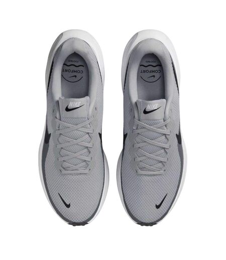 Mens Revolution 7 Trainers Grey White Nike