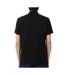 Polo noir homme lacoste mela - l-2