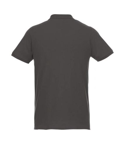 Elevate Mens Beryl Short Sleeve Polo Shirt (Storm Gray)