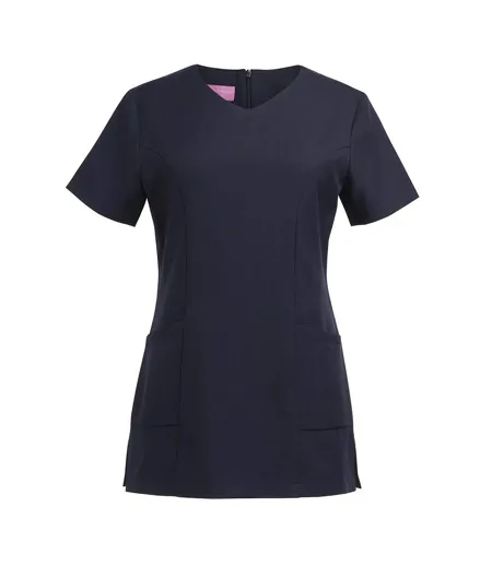 Womens/ladies Lockhart Tunic Navy Brook Taverner