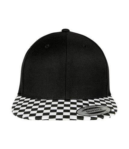 Casquette ajustable noir / blanc Flexfit