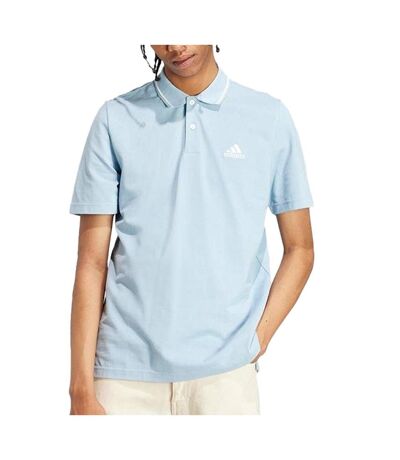 Polo bleu homme adidas ij6108