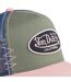 Casquette trucker avec filet effet usé et patch brodé Used Vondutch-3