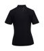Portwest Womens/Ladies Naples Polo Shirt (Black)