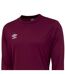 Umbro Mens Club Long-Sleeved Jersey (New Claret)