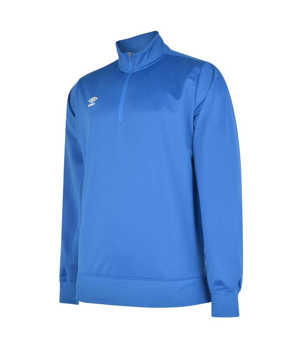 Umbro Mens Club Essential Half Zip Sweatshirt (Royal Blue)