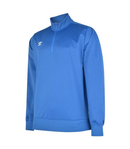 Umbro Mens Club Essential Half Zip Sweatshirt (Royal Blue) - UTUO126
