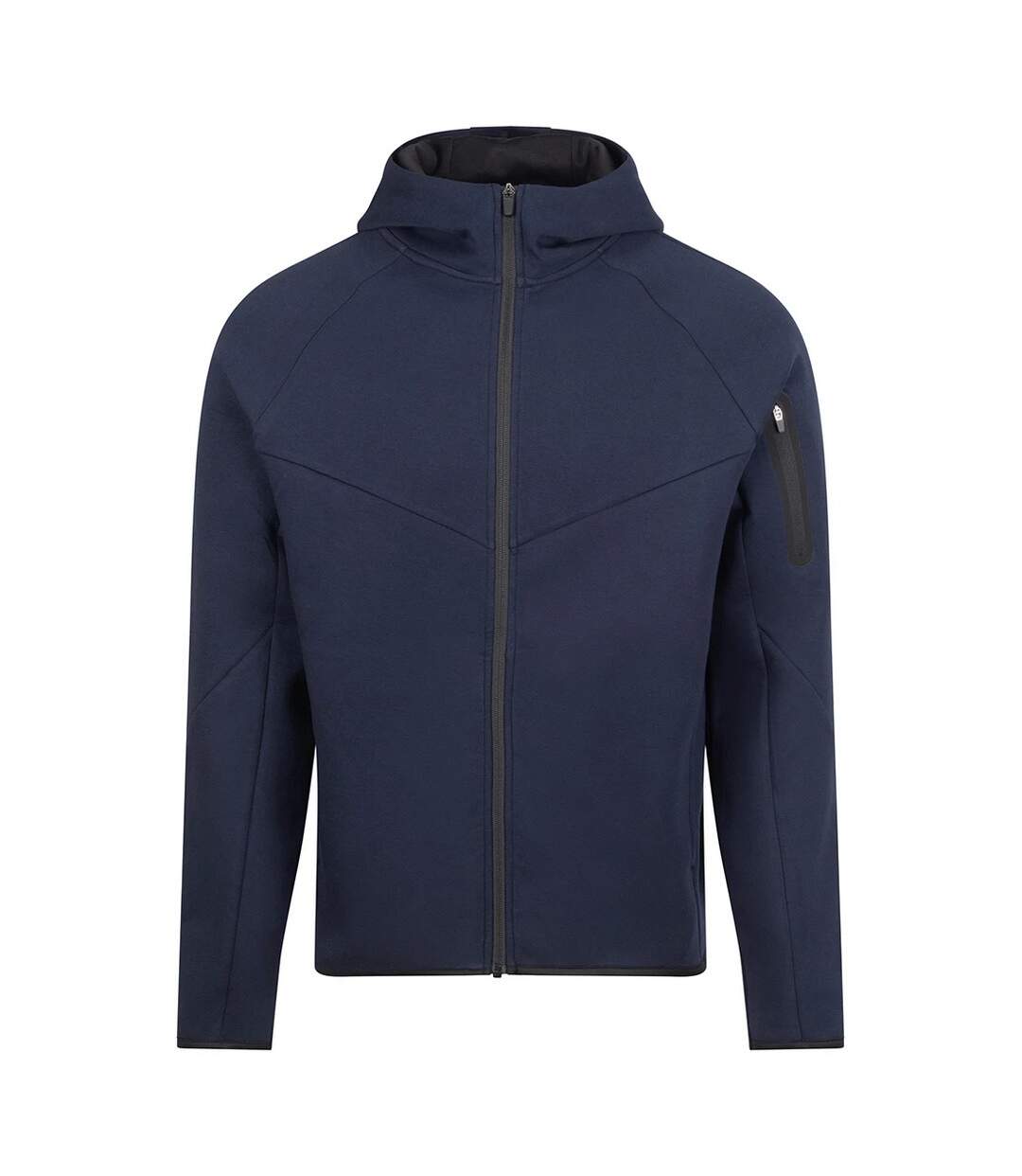 Veste À Capuche Adapt Homme Bleu Marine Français Just Cool-1