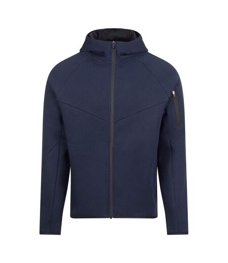 Veste À Capuche Adapt Homme Bleu Marine Français Just Cool