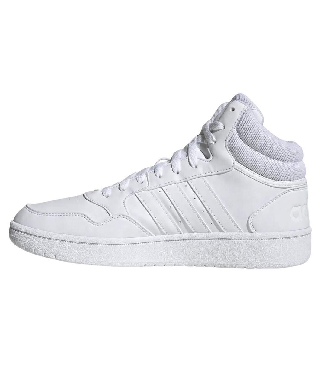 Baskets Hoops 3.0 Homme Blanc Adidas-2