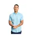 Chemise Manches Courtes Motif/style Signature Homme Bleu Ben Sherman-2