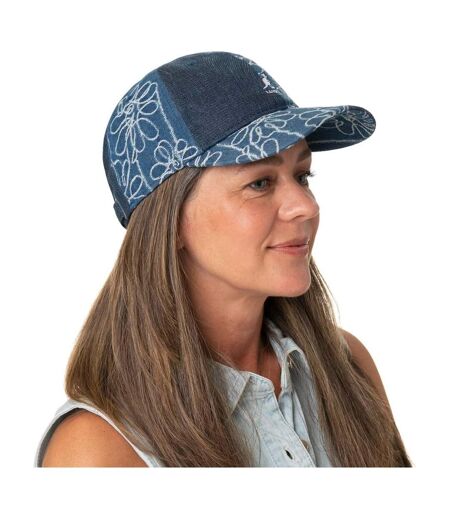 Casquette De Baseball Motif/style Mélange Femme Bleu Floral Kangol