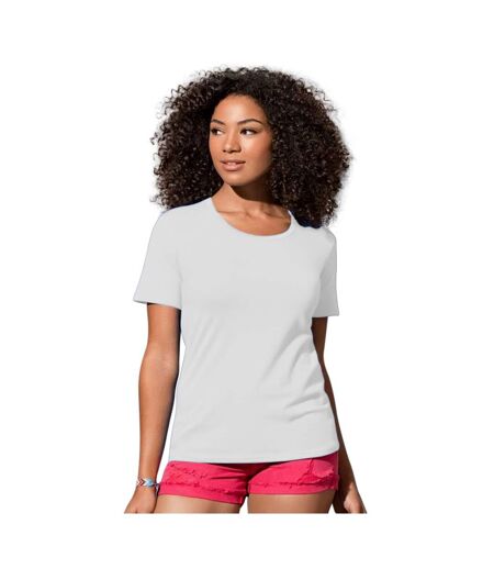 Stedman Womens/Ladies Stars T-Shirt (White)