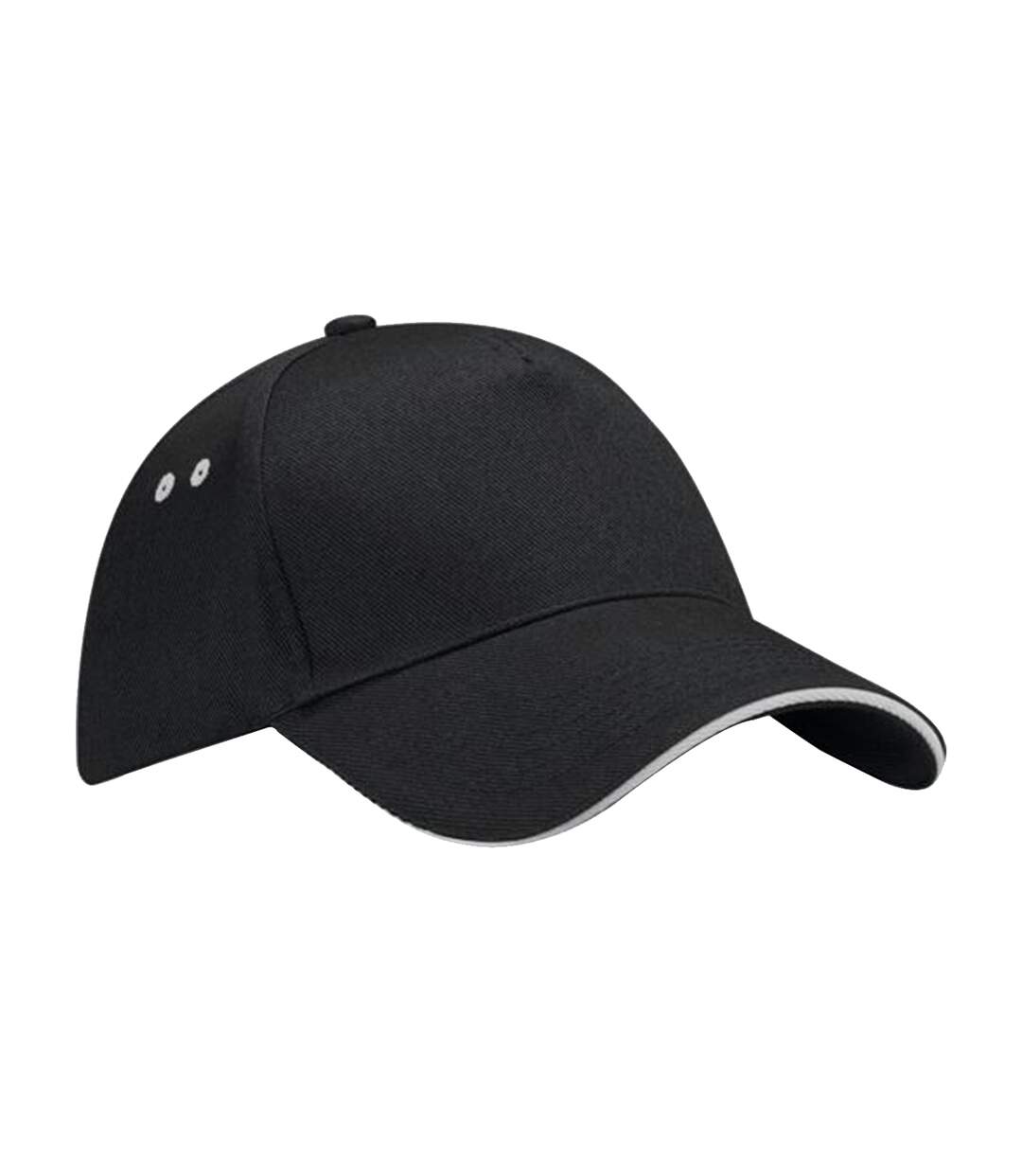 Beechfield - Casquette 100% coton - Adulte unisexe (Noir/Gris clair) - UTRW222