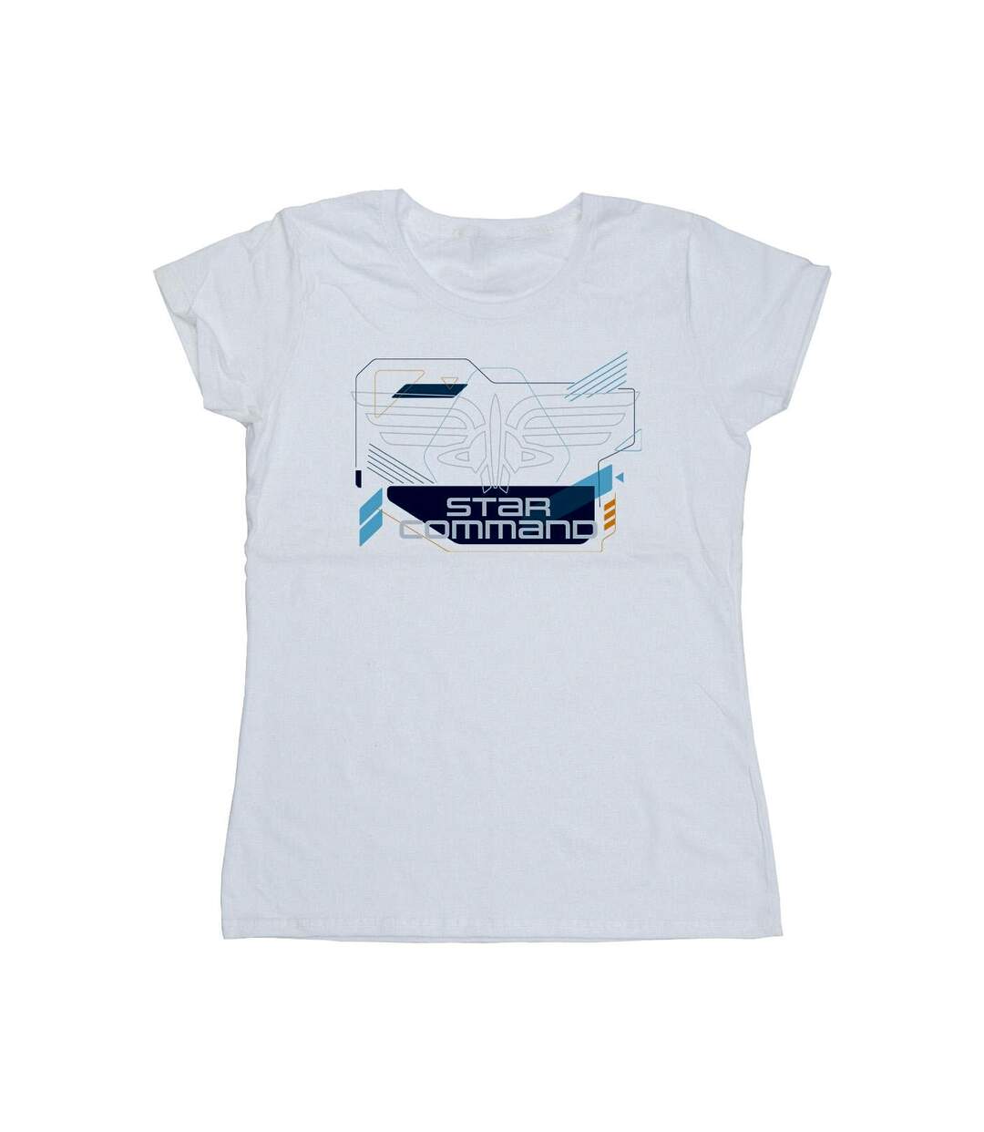 Disney T-shirt en coton Femme/Ladies Lightyear Star Command Icons (Blanc) - UTBI29205-1
