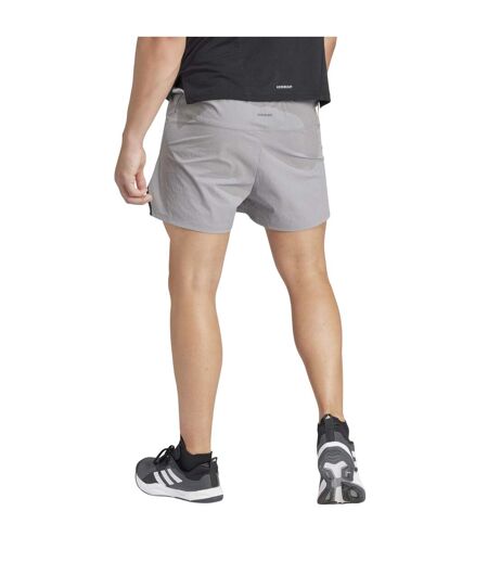 Mens D4t Pro Series Adistrong Workout Shorts Gris Adidas