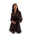 Robe Motif/style Imprimé Ebene Femme Noir Ted Baker-3