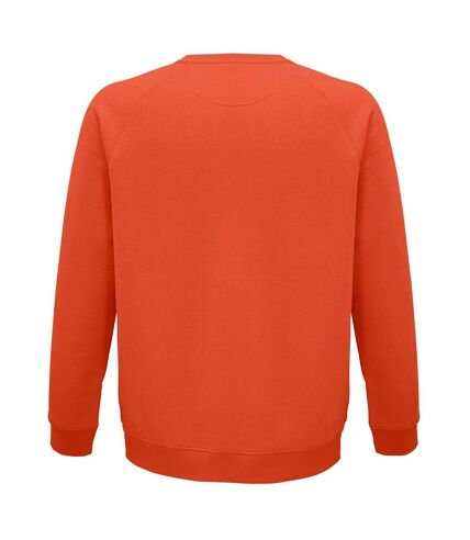 SOLS Unisex Adult Space Raglan Sweatshirt (Burnt Orange) - UTPC4314