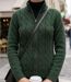 Cardigan zippé avec laine SAMY2-1