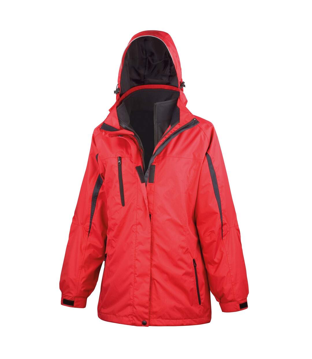 Veste Journey Femme Rouge Noir Result-1