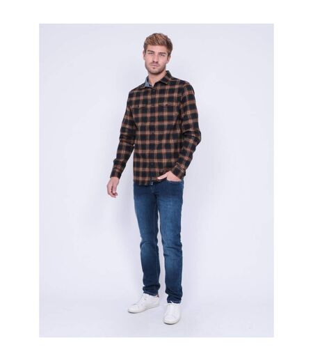 Chemise manches longues carreaux TORIKO