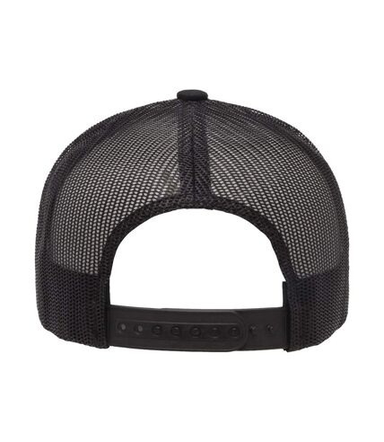 Casquette trucker noir / multicam Flexfit