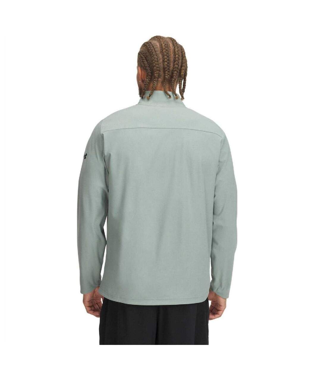 Mens Storm Full Zip Sweatshirt Green Under Armour-2