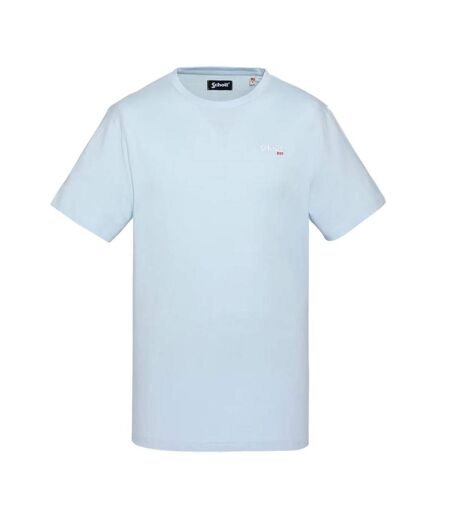 T-shirt bleu clair homme schott tscrew