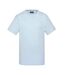 T-shirt bleu clair homme schott tscrew-1