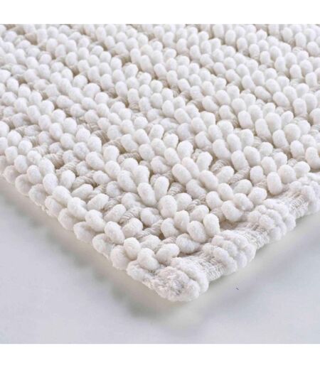 Tapis de Bain en Chenille Voltis 50x80cm Blanc