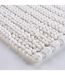 Tapis de Bain en Chenille Voltis 50x80cm Blanc-3