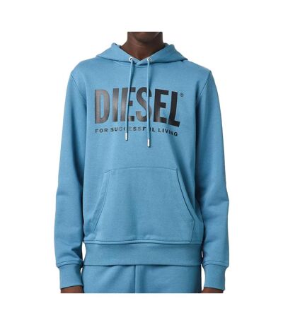 Sweat à Capuche Bleu Homme Diesel Girk - L