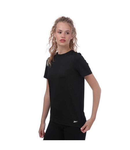Womens/ladies workout ready speedwick t-shirt black Reebok