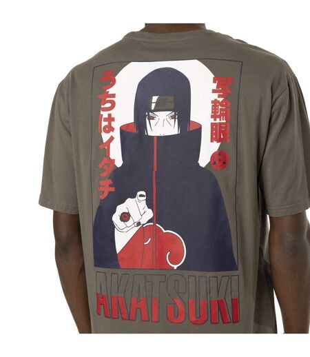 T-shirt en coton homme relax fit avec print Naruto Shippuden Akatsuki Capslab